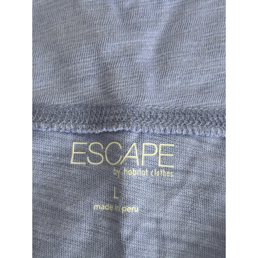Escape by Habitat Womens Large A Line Skirt 100% Cotton Beach Coastal Stretch - Picture 3 of 6